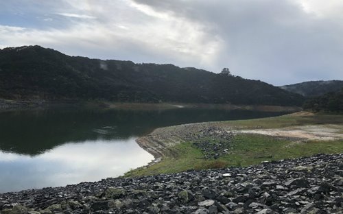 Upper Mangatawhiri Dam 8 August 2020